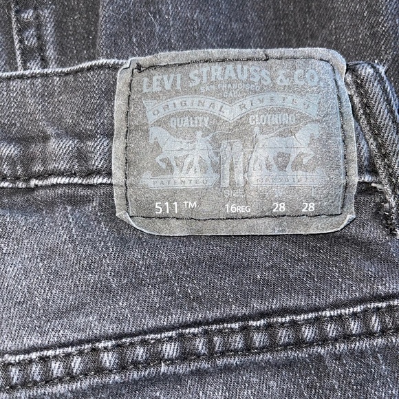 Faded Black 511 Levi’s - Picture 4 of 5